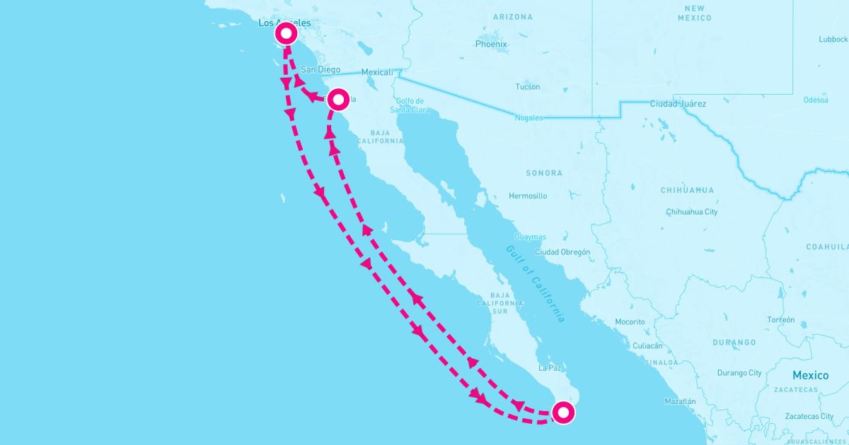 5 Night Mexican Riviera (Los Angeles Roundtrip)