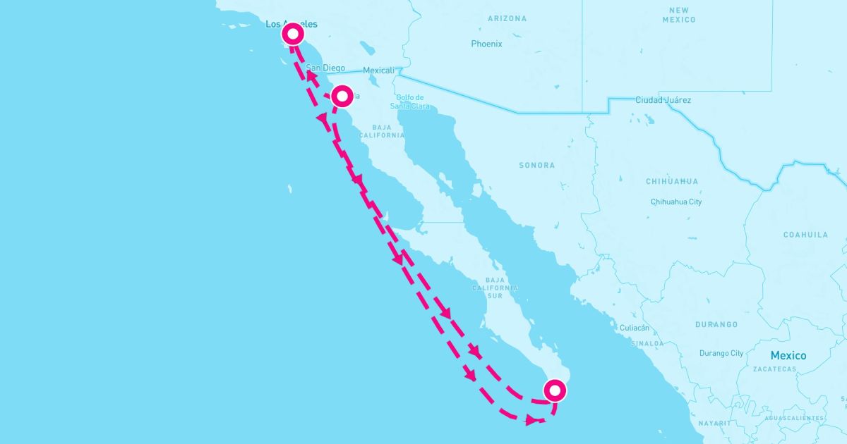 6 Night Mexican Riviera (Los Angeles Roundtrip)