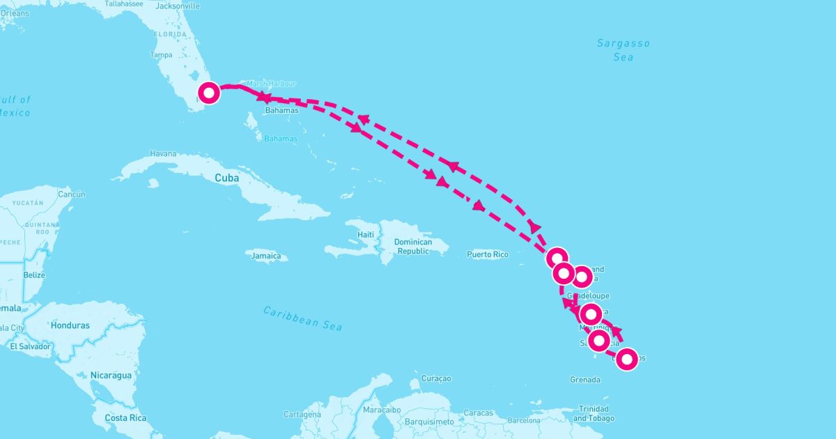 11 Night Best Of Southern Caribbean (Ft. Lauderdale Roundtrip)