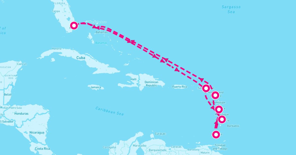 10 Night Ultimate Southern Caribbean (Ft. Lauderdale Roundtrip)