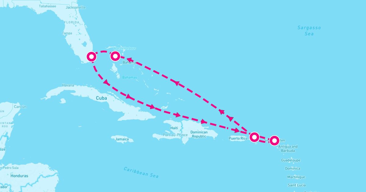 7 Night Eastern Caribbean & Perfect Day (Miami Roundtrip)