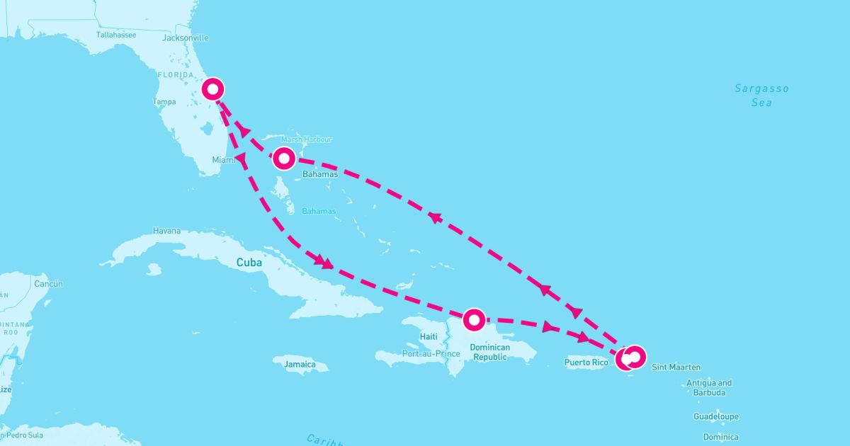 7 Night Eastern Caribbean (Port Canaveral Roundtrip)