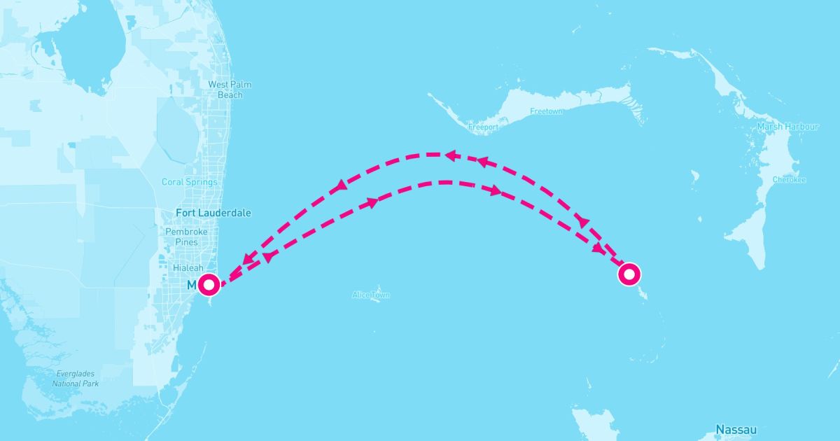 2 Night Bahamas: Great Stirrup Cay (Miami Roundtrip)
