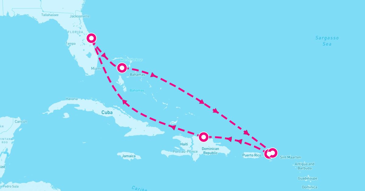 7 Night Caribbean: Great Stirrup Cay & Dominican Republic (Port Canaveral Roundtrip)