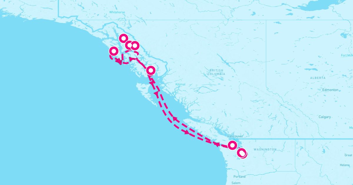 MS Westerdam - August 24th, 2025 - Cruise Map & Port Info