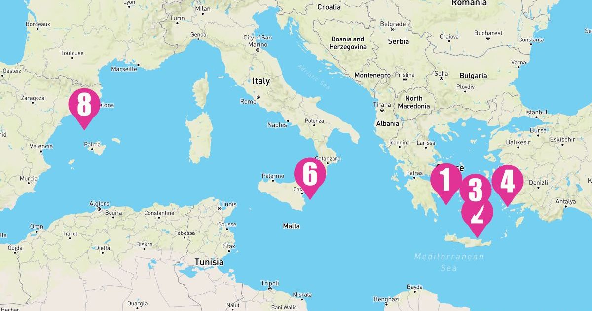 7 Night Greece Italy & Turkey (Athens To Barcelona)
