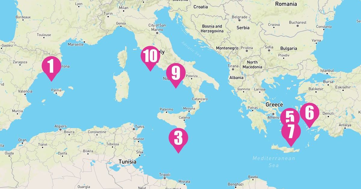 9 Night Greece Malta & Turkey (Barcelona To Rome)