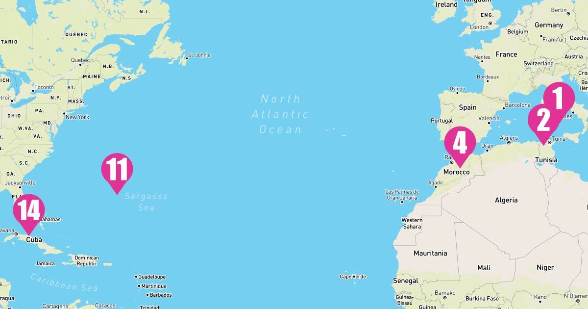 13 Night Italy & Bermuda Transatlantic (Rome To Ft. Lauderdale)