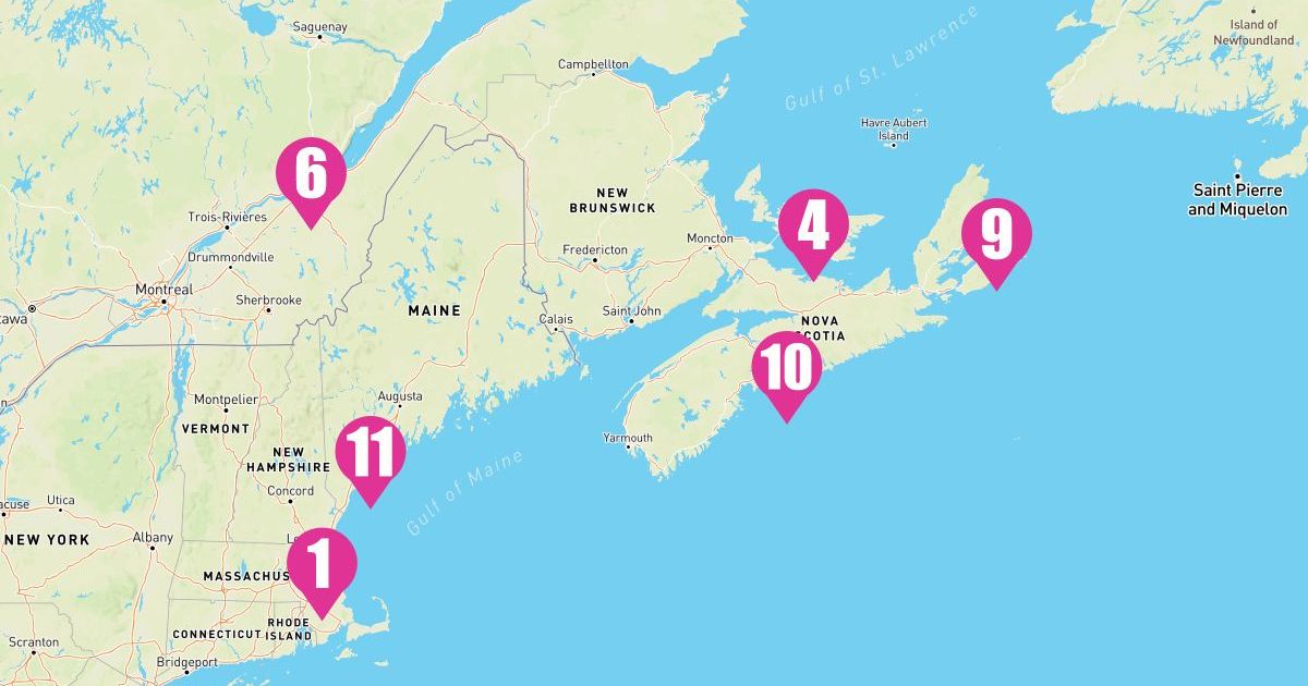 11 Night Boston Maine & Canada (Boston Roundtrip)