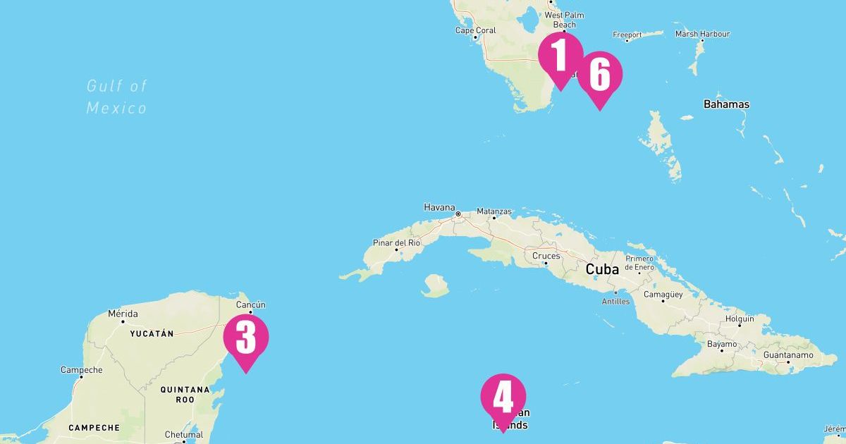 6 Night Bahamas Mexico & Grand Cayman (Ft. Lauderdale Roundtrip)