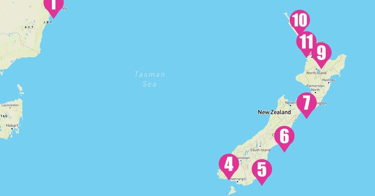 14 Night New Zealand (Sydney Roundtrip)