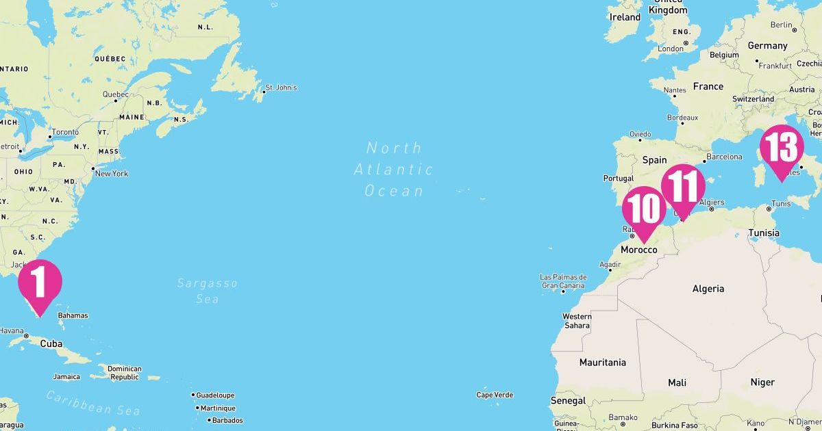 12 Night Transatlantic: Gibraltar & Alicante (Port Canaveral To Rome)