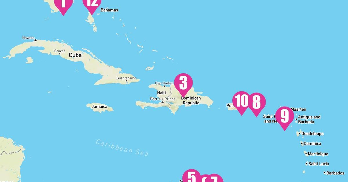 Norwegian Pearl - March 31st, 2025 - Cruise Map & Port Info