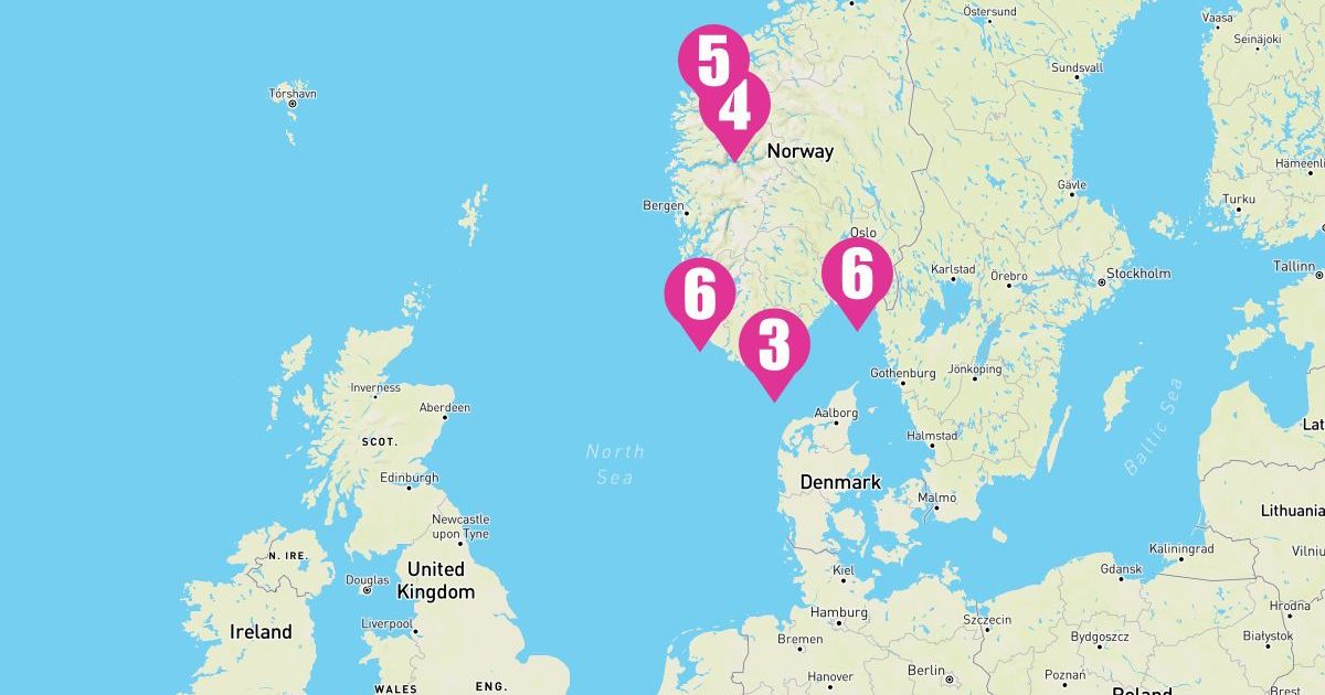 7 Night The Norwegian Fjords (Southampton Roundtrip)