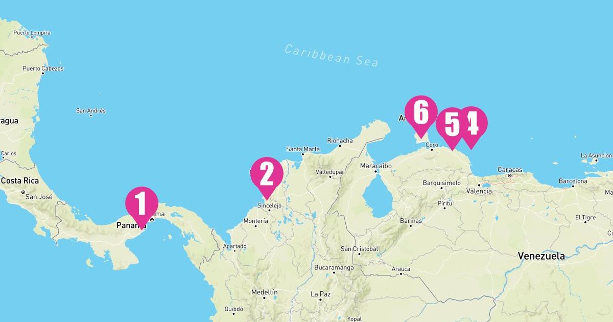 7 Night Southern Caribbean Holiday (Colon Roundtrip)