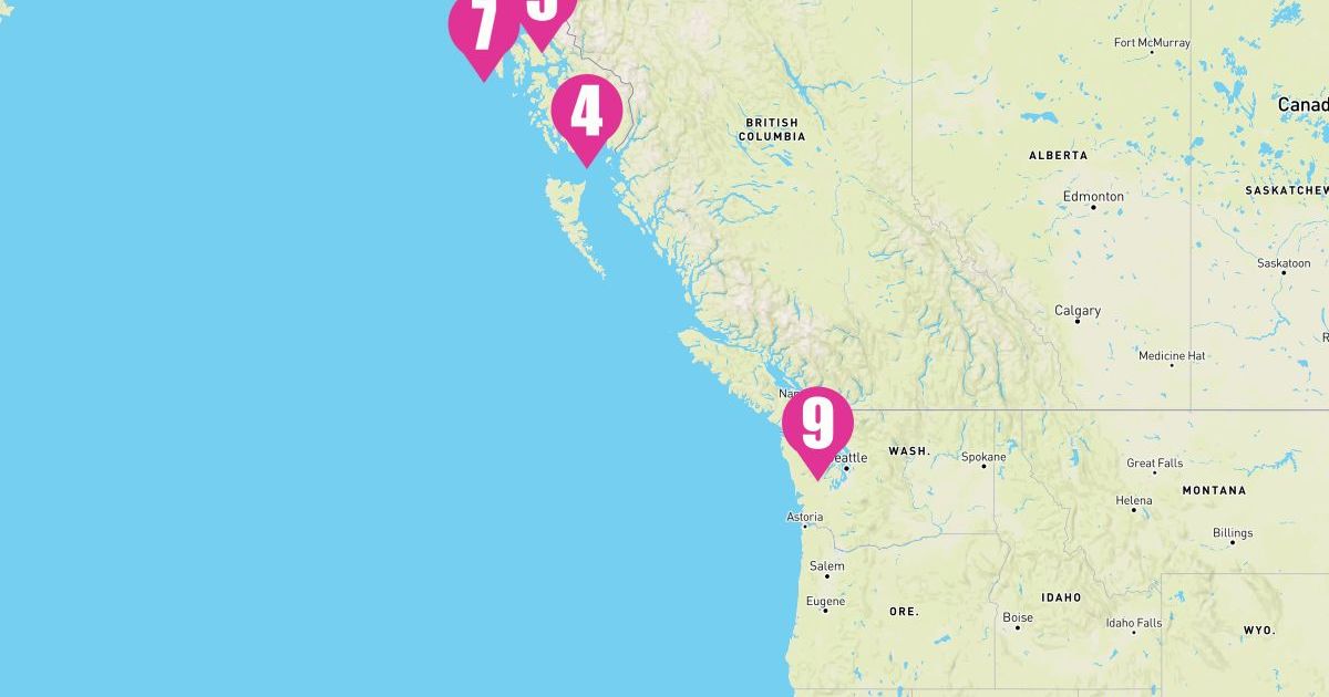 11 Night Alaska Inside Passage (San Francisco Roundtrip)