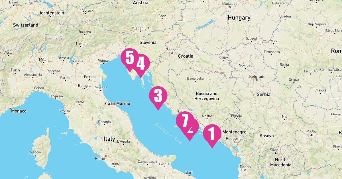 7 Night Jewels Of The Dalmatian Coast (Dubrovnik Roundtrip)