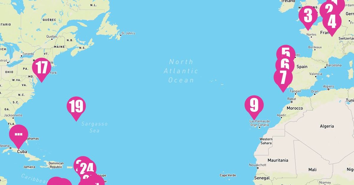 27 Night Atlantic & Island Beauty (Bilbao To Miami)