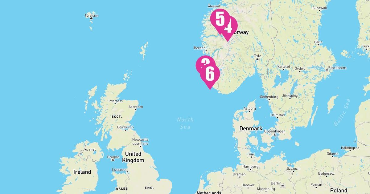 7 Night Norwegian Fjords (Southampton Roundtrip)
