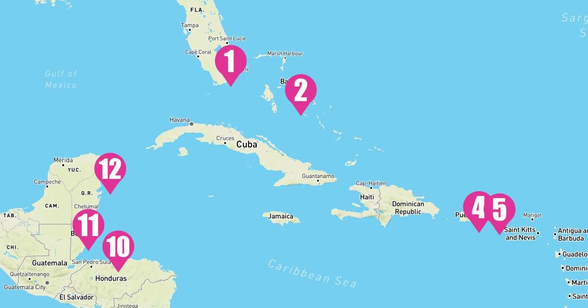 14 Night Caribbean East/West Adventurer (Ft. Lauderdale Roundtrip)