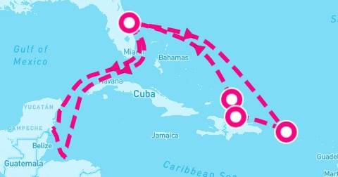 14 Night Eastern/Western Caribbean Adventurer