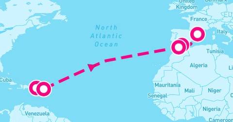 13 Night Spain & Morocco Transatlantic