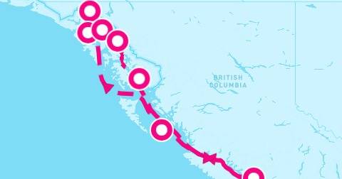 7 Night Alaska Dawes Glacier Cruise