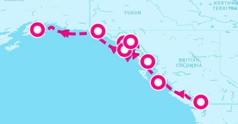 7 Night Alaska Northbound Glacier