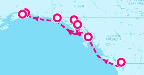 7 Night Voyage Of The Glaciers - Northbound