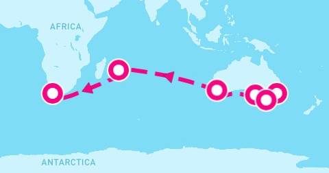 22 Night World Voyage Segment