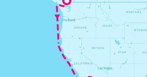 7 Night Pacific Coastal