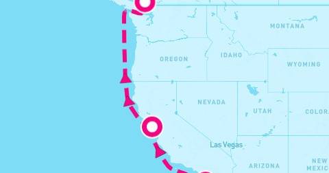 5 Night Pacific Coast