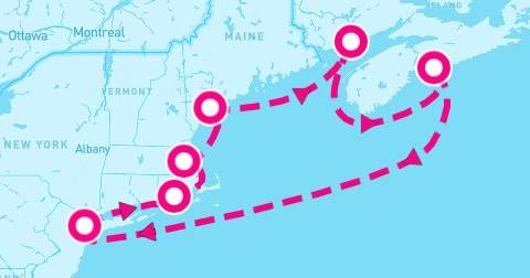 7 Night Canada & New England With Saint John