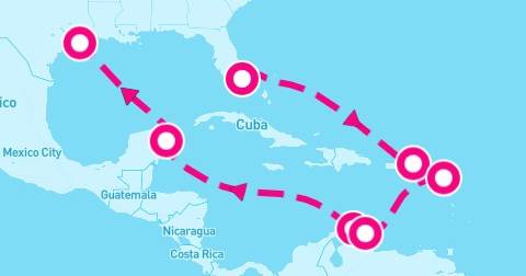 12 Night Southern Caribbean Islander Repositioning