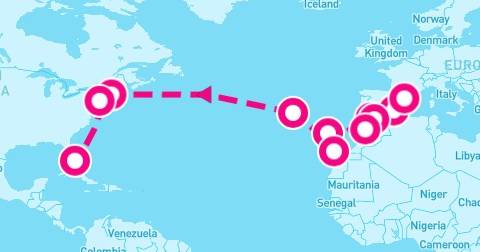 22 Night Msc Grand Voyage - Transatlantic