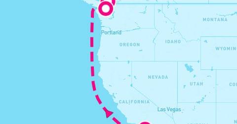 5 Night Pacific Coastal