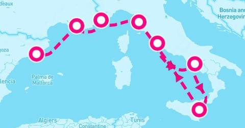 7 Night Mediterranean: Nice Florence & Marseille