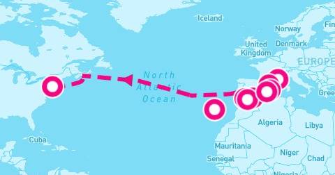 15 Night Transatlantic: France & Spain