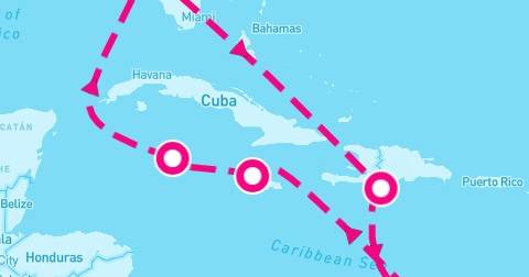 10 Night Caribbean: Curacao Aruba & Dominican Republic