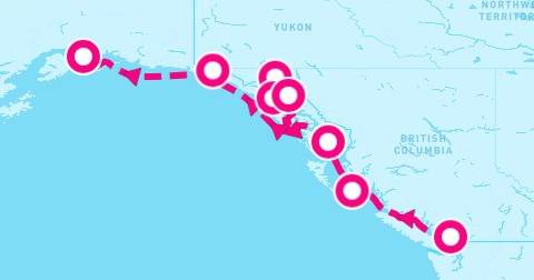 7 Night Alaska: Hubbard Glacier & Skagway