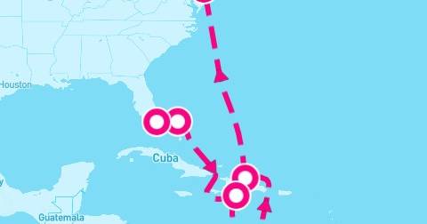 10 Night Caribbean Repositioning: Bahamas & Dominican Republic
