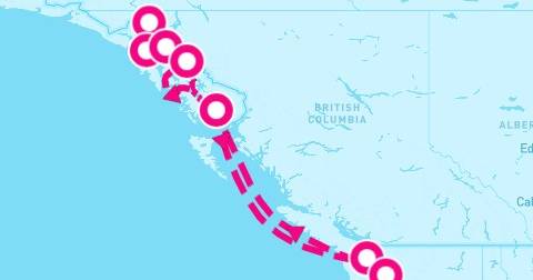 9 Night Alaska: Dawes Glacier Skagway & Juneau