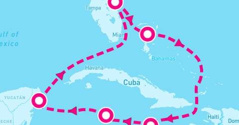 7 Night Caribbean: Great Stirrup Cay & Cozumel