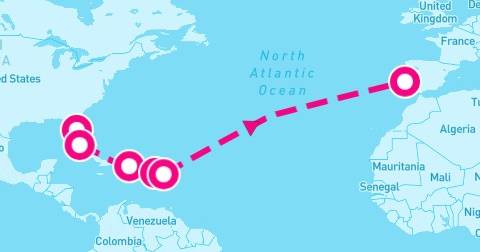 13 Night Transatlantic: Dominican Republic & Us Virgin Islands