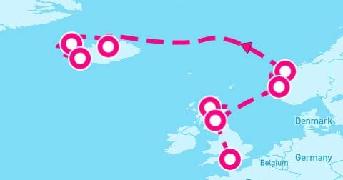 11 Night Northern Europe: Iceland Scotland & Norway
