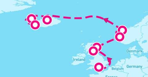 11 Night Northern Europe: Iceland Scotland & Norway