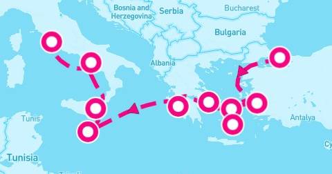 9 Night Greek Isles: Santorini Athens & Mykonos