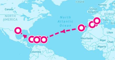 17 Night Transatlantic: Jamaica & Spain