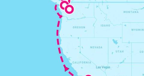 5 Night Pacific Coastal