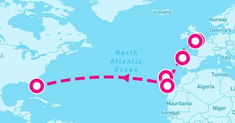 15 Night France & Portugal Passage